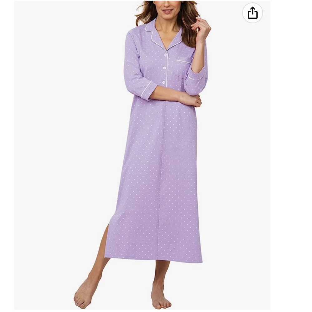 Cute lavender Cotton pajamas